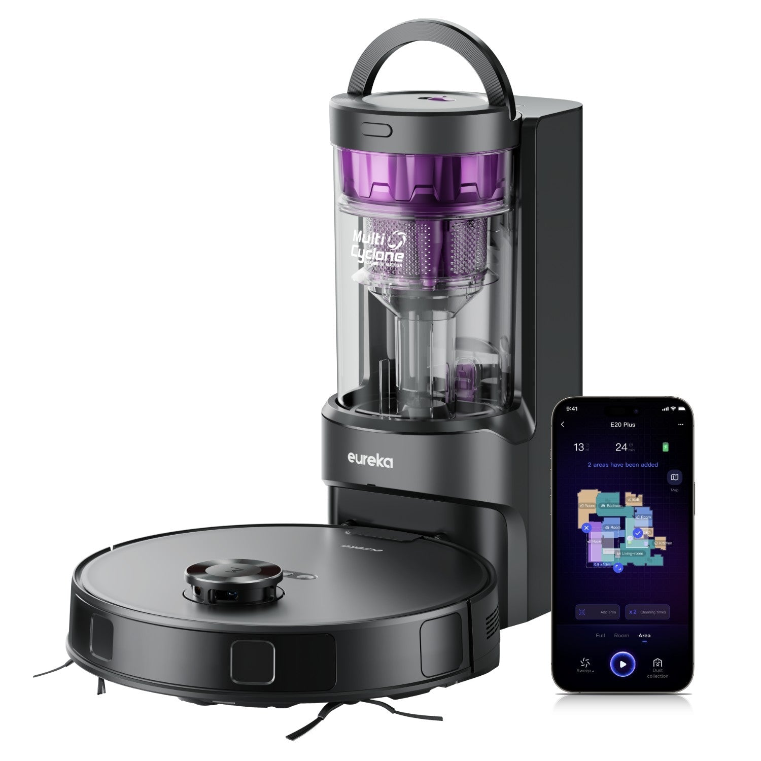 EUREKA（ユーリカ） E20PLUS Eureka E20 Plus Robot Vacuum | Eureka® UK Official Site - Eureka