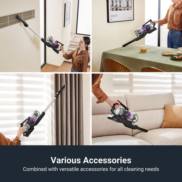 Eureka NEC490 Cordless Stick Vacuum Cleaner , 5-Layer Filter