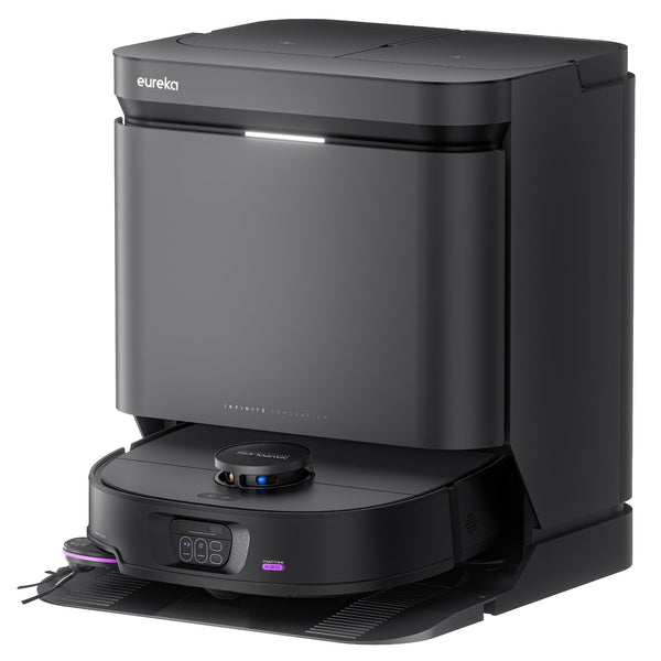 Eureka NERJ15MAXULTRABK Premium Robot Vacuum with Advanced Mapping & Self-Cleaning Dock